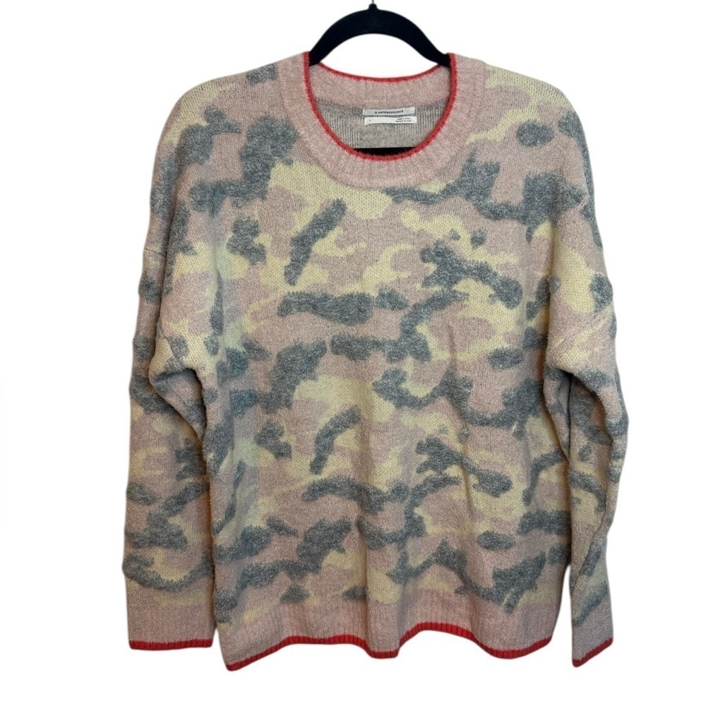 Central Park West Bush Camo Crewneck Sweater